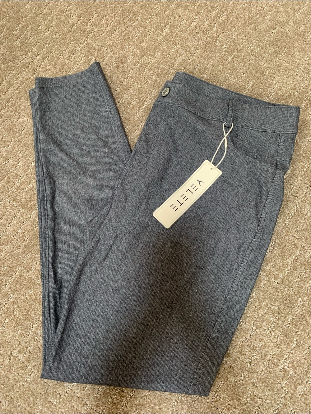Yelete ladies Charcoal Gray Dress Pants